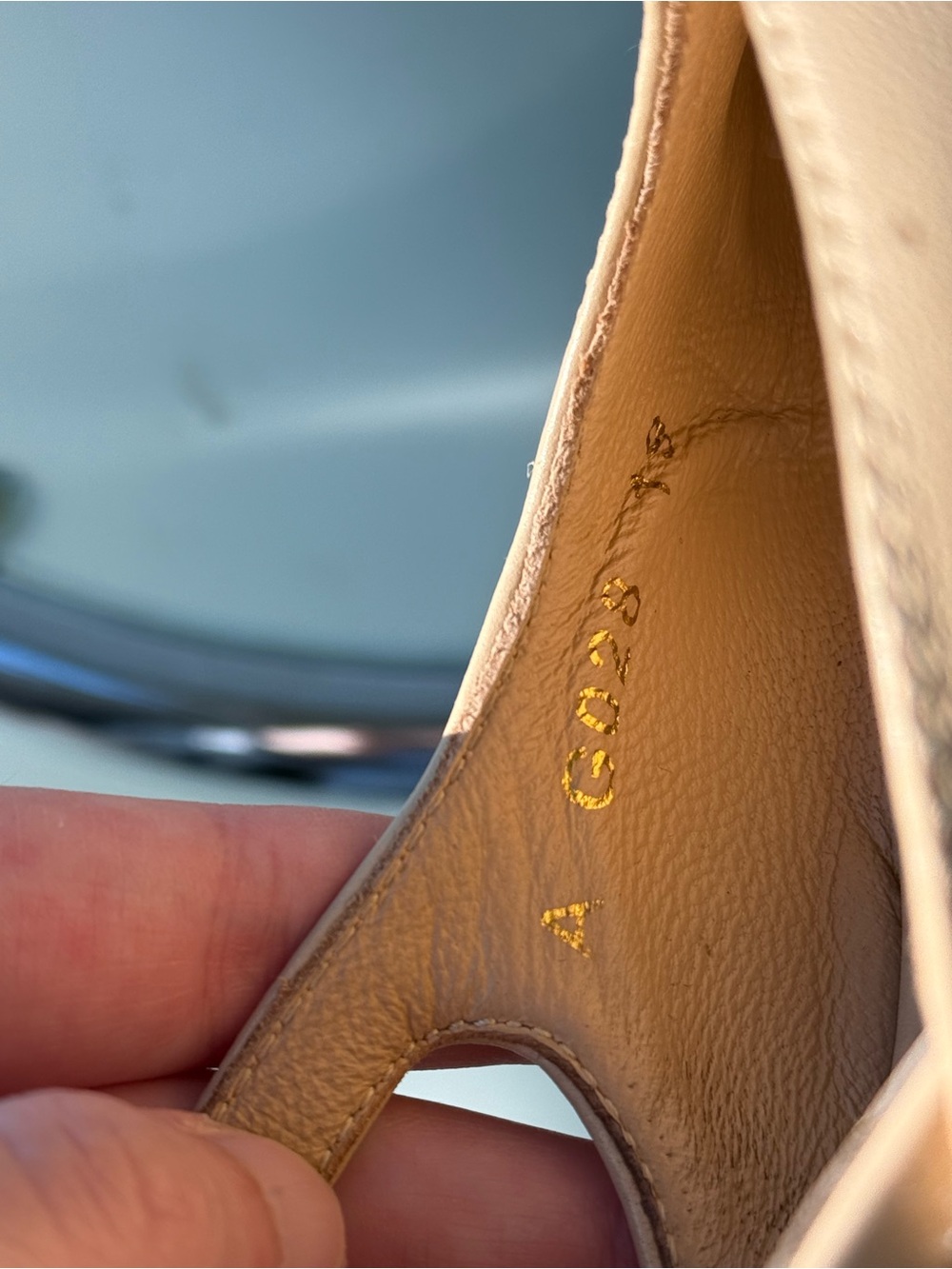 CHANEL Beige and Black Two-Tone Slingback Heels - Picture 9 of 12